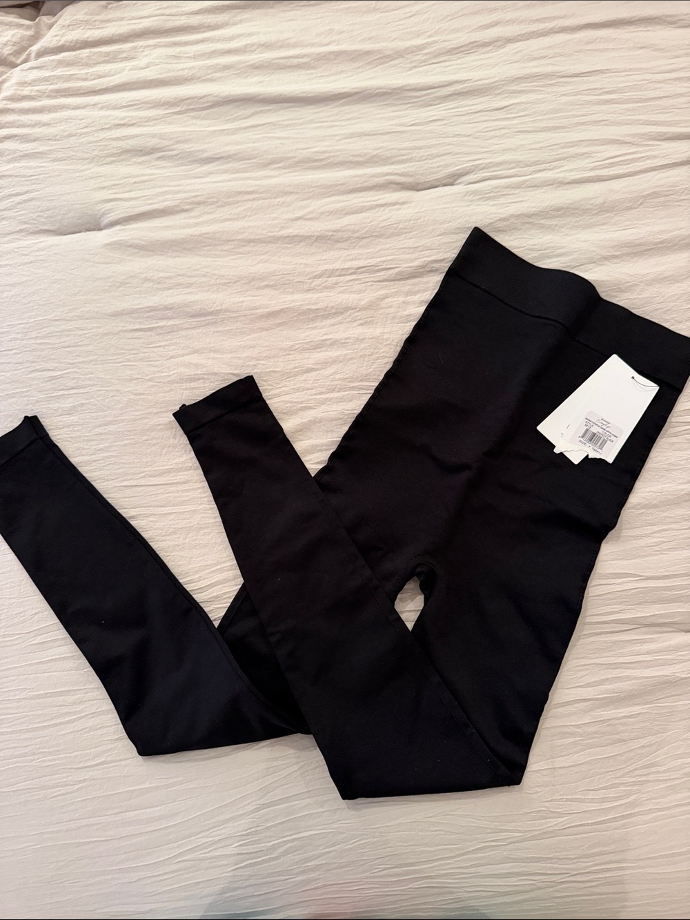 BLANQI Black Postpartum Support Leggings with Supportive Waist